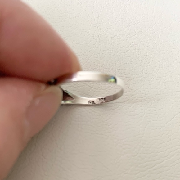 Sterling Silver Turquoise Decal Ring - Picture 4 of 5